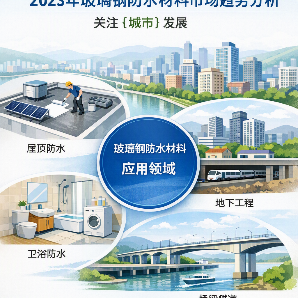 2023年玻璃钢防水材料市场趋势分析,关注 延边 发展