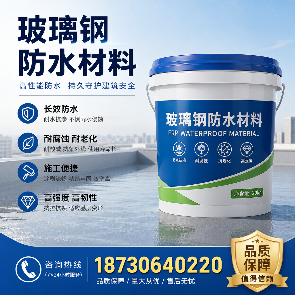 专家解析：玻璃钢防水材料的市场前景分析在 延边