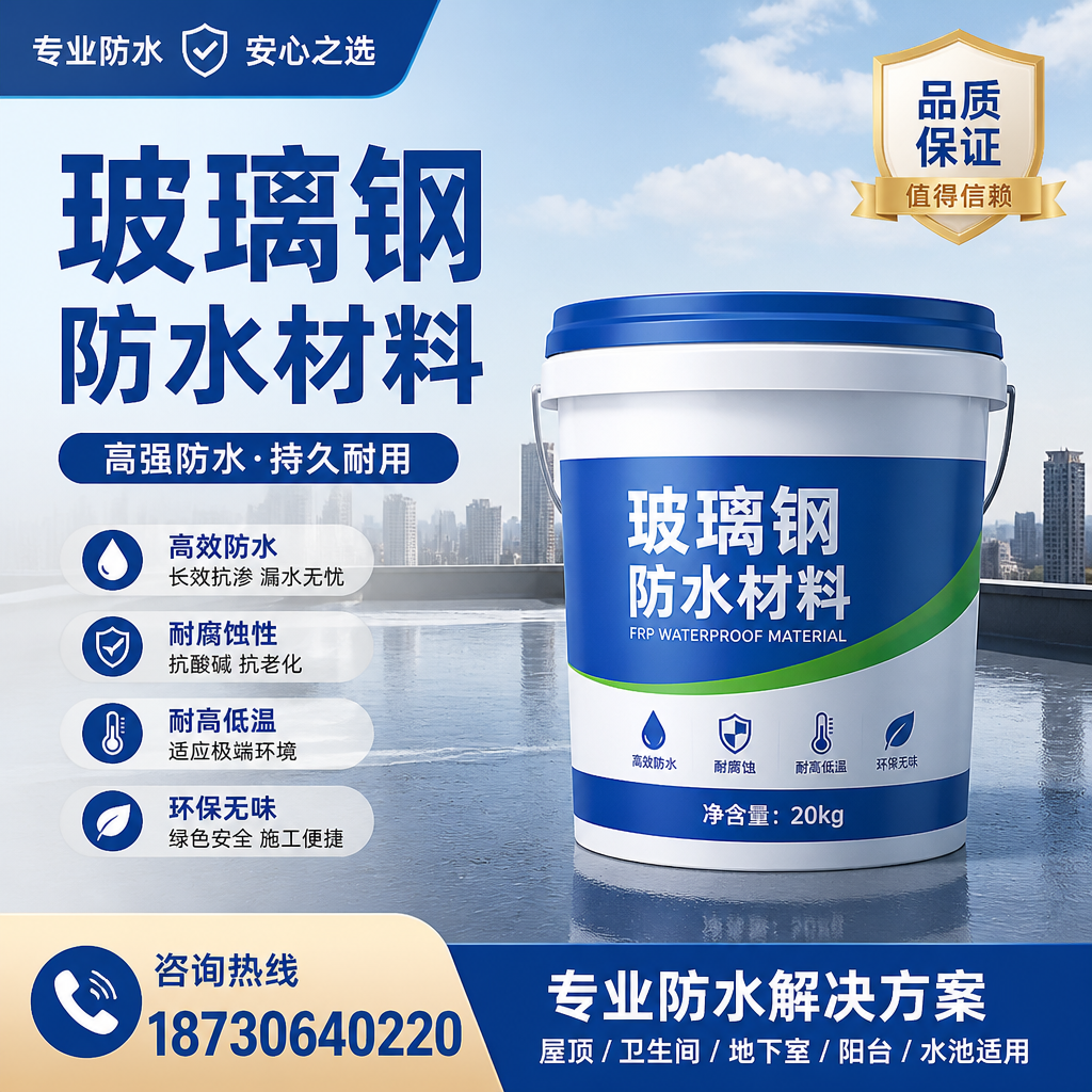 了解玻璃钢防水材料的市场趋势，延边 企业不可不知